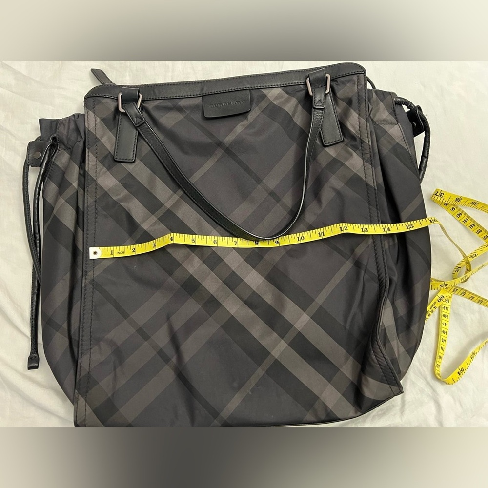 Burberry Smoked Check Hobo Bag - Picture 10 of 10